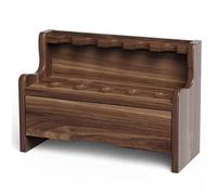 portapipe, Supporto for pipe fatto a mano - for in legno di noce nero for 5 da tabacco, regalo for uomo