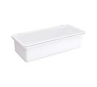 Portaposate Con Coperchio - PP AS 26Cm 250G | Scolapiatti per posate, contenitore per argenteria, separatore cassetto trasparente | Organizzazione di utensili igienici da bancone