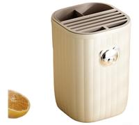 Portaposate Cucina Bancone PP Antiscivolo 13.5cm(Cream)