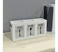 Portaposate Multifunzionale per Cucchiai, Coltelli E Forchette, Ideale per Piani