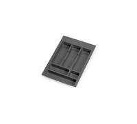 Portaposate Optima Vertex/Concept 500mm Plastica Grigio Antracite Emuca