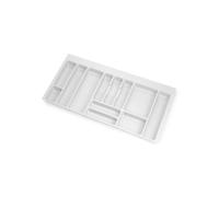 Portaposate Optima Vertex/Concept 500mm (Spalle 16mm) M 1.000 Plastica Bianca Tecnoplastica Emuca