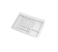 Portaposate Optima Vertex/Concept 500mm (Spalle 16mm) M 700 Plastica Bianca Tecnoplastica Emuca