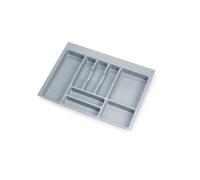 Portaposate per Cassetti 70 cm in Plastica Emuca Optima Grigio