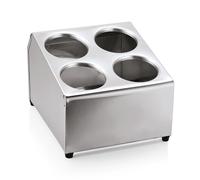 Portaposate, portaposate da tavolo, contenitori per posate - 4 scomparti