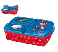 Portapranzo Contenitore merenda Multi Scomparto per Bambini Super Mario Bross