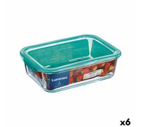 Portapranzo Rettangolare con Coperchio Luminarc Keep'n Lagon 16 x 11,3 x 6 cm