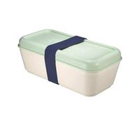 Portapranzo Rettangolare con Coperchio Milan Verde 750 ml Plastica