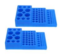 Portaprovette da laboratorio da 2 pezzi - Organizzatore per la conservazione di