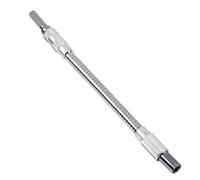 Portapunte di Prolunga per Albero Flessibile, Portatile Durevole in Metallo con Gambo Esagonale da 1/4 di Pollice per Spazi Ristretti