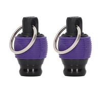 Portapunte per cacciavite a sgancio rapido durevole universale portachiavi con punta 1/4 di pollice per lavori sul campo ad alta quota lega di alluminio ABS acciaio inossidabile (Viola)