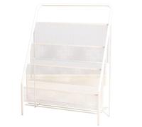 Portariviste a gradino, banco di mostra diritto dell'opuscolo del pavimento del ferro, stoccaggio del libro