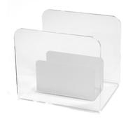 Portariviste ALLO 27x21xh24 In Metacrilato Bianco Satinato bianco satinato