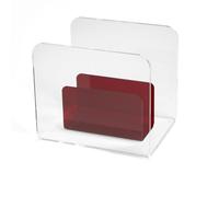 Portariviste ALLO 27x21xh24 In Metacrilato Rosso rosso