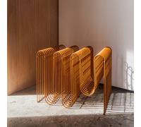 Portariviste AYTM Curva, ambra, metallo, lunghezza 41 cm AYTM