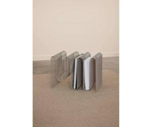 Portariviste AYTM Curva, taupe, metallo, lunghezza 41 cm AYTM