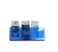 Portariviste da parete a 12 colori, supporto per brochure, libreria, organizer per letteratura, 40 cm x 5 mm di spessore, elegante soluzione di archiviazione