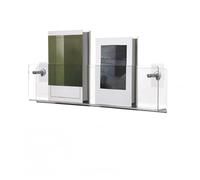 Portariviste Da Parete In Acrilico, Portariviste Monoblocco Termoformato, Salvaspazio, Ideale Per Soggiorni/studi/uffici(Clear,40cm/15.7in)