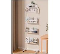 Portariviste da pavimento, elegante espositore autoportante per riporre oggetti organizzati, ideale per casa, ufficio e scuola
