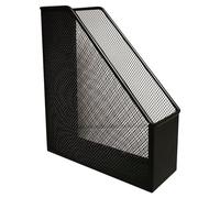 Q-CONNECT - Portariviste in metallo nero/per archiviazione/tipo per documenti/tipo A4/90 / Materiale-metallo/etichetta-N.a. / Colore-nero/Formato-A4 / Peso (g/m2)-N.a. / Larghezza (mm)-90