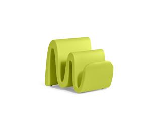 Portariviste in Polietilene WAVE come un onda Sinuosa Dimensioni 38x35.5x h 35 cm Stile vivace e moderno