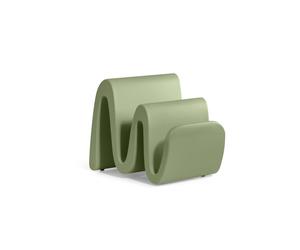 Portariviste in Polietilene WAVE come un onda Sinuosa Dimensioni 38x35.5x h 35 cm Stile vivace e moderno