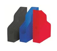 Portariviste Magazine Rack - 25x32 cm - dorso 8 cm - nero - Rexel