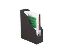 Portariviste Magazine Rack Jumbo - 25x32 cm - dorso 10 cm - nero - Rexel