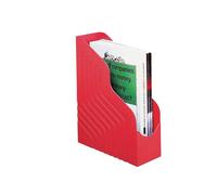 Portariviste Magazine Rack Jumbo - 25x32 cm - dorso 10 cm - rosso - Rexel