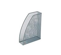 ALBA - MESHMAG-M - Portariviste Mesh - 26 x 8 x 33,5 cm - rete metallica - argento - Alba - 61912 - Conf. da 1 Pz. - MESHMAG-M