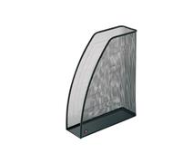 Portariviste Mesh - 26 x 8 x 33,5 cm - rete metallica - nero - Alba