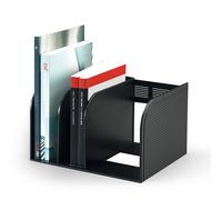 Portariviste Optimo - scomparti regolabili - 30 x 25 x 18 cm - nero - Durable