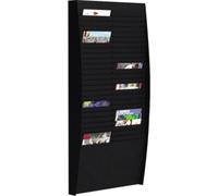 Portariviste PAPERFLOW Scheda di selezione 50 celle nero DIN A4 NEW