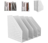 Portariviste Pieghevole Formato Con 4 Scomparti, Organizer Da Faldoni, Organizer