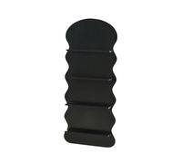 Portariviste, Portariviste Da Pavimento A 2/3/4 Strati, Portadocumenti In Legno, Portaoggetti A Strati, For Scuole, Camere Da Letto, Uffici E Mostre(Black,50x140cm)