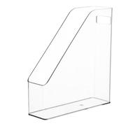 Portariviste Trasparente per Animali Domestici, Organizer da Scrivania 25x8x27 Cm per Libri, Documenti, Ricevute