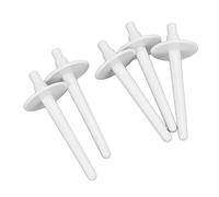 Portarocchetto ausiliario in plastica universale da 5 pezzi per macchine da cucire, portarocchetto ausiliario in plastica antiusura per lavorare senza intoppi compatibile con la