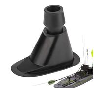 Portarotole da pesca, 6,57 x 4,72 pollici Kit porta canali da pesca, kit di montaggio a doppio diametro, porta pesca pesca pesca alla linea per canoe all'aperto in canoa