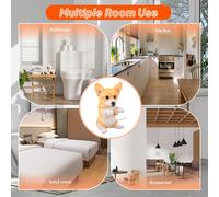 Portarotoli Da Bagno a Forma di Cane Carino Supporto per Carta Igienica