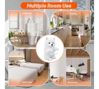 Portarotoli Da Bagno a Forma di Cane Carino Supporto per Carta Igienica