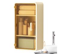 Portarotoli da Bagno - Mobiletto Portascatole Tessuti Da Parete | Scaffale Impermeabile Organizzatore Per Spugne Prodotti Igiene Salviette Trucchi