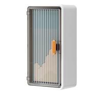 Portarotoli Da Bagno | Mobiletto Portascatole Tessuti Da Parete - Scaffale Impermeabile Organizzatore Per Spugne Prodotti Igiene Salviette Trucchi