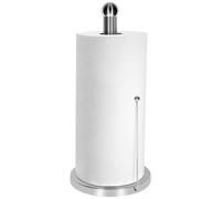 Portarotoli di carta assorbente in acciaio inox con asta laterale di sostegno