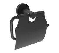 Portarotolo a parete Idrostile 143x140 mm nero Nero