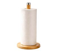 Kesper Porta rotolo di carta da cucina 81203 in legno di bambù marrone 14 x 14 x 32,5 cm