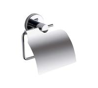 PORTAROTOLO COPERTO PER CARTA IGIENICA WC IN ACCIAIO FELCE GEDY ACCESSORIO BAGNO