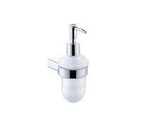 Portarotolo da bagno di alta qualità con dispenser di sapone in vetro, portasciugamani e porta piatti, da parete, ganci a vite resistenti per risparmiare spazio