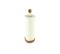 Portarotolo Da Cucina Portarotolo In Legno Di Olivo/Alluminio