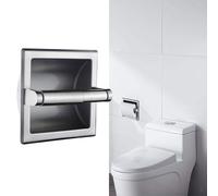 Portarotolo Da Incasso in Acciaio Inox