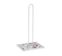 Kitchen Paper Holder Versa Acebo Metal Steel Mdf Wood 16,5 X 31 X 1... NUOVO